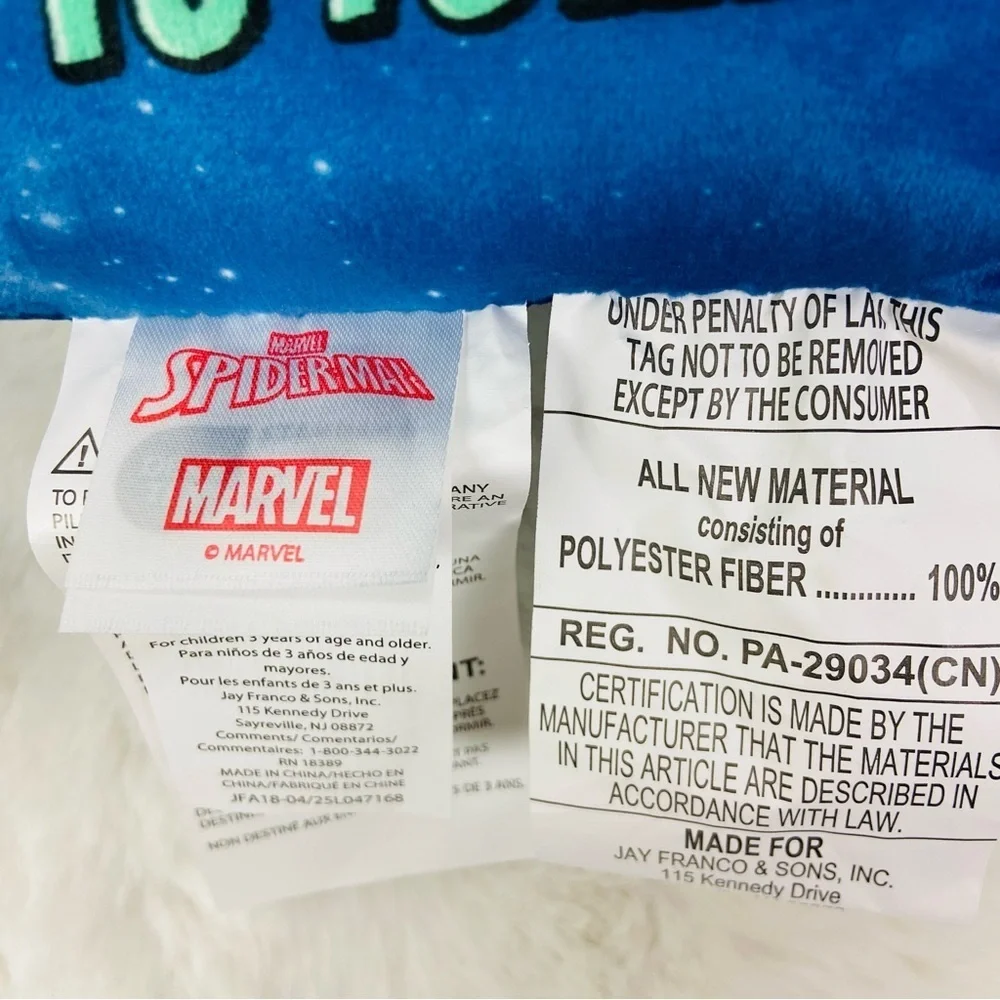 Marvel Spider-Man Holiday spidey is coming to town Christmas mini Pillow